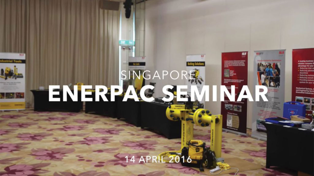 Enerpac Seminar, Singapore (14042016)
